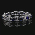Blue Loop Bracelet