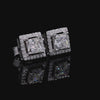 Square Halo Studs
