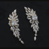 Marquise Leaf Ear Cuffs