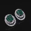 Emerald Radiance Studs