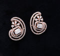 Floral Spiral Halo Earrings